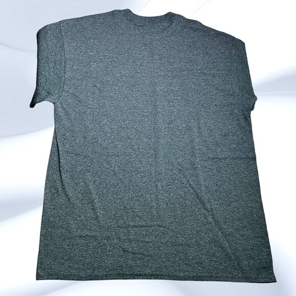 Gildan Are You Serious Clark? Flap‎ Hat X-mas Vacation Gray SS Tee Womens Size L - Picture 2 of 7